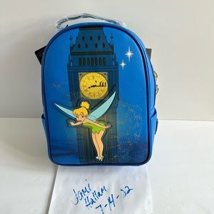 Loungefly backpack. New with tags. Smoke and pet free home.  Tinker bell